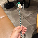 Axyaa Cartoon Silicone Straw Covers & Reusable Straws Set for 40oz Tumbler