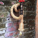 Axyaa Retro Water Pipe Wall Lamp Vintage Hemp Rope Sconce Industrial Lighting