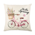 Axyaa Lavender Print Collection Pillowcase for Home Decor and Bedding