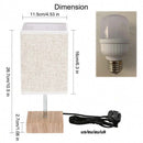 Axyaa Rechargeable LED Desk Lamp Set of 2 with USB Ports