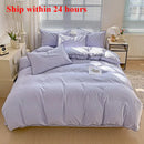 Axyaa Silk Soft Satin Jacquard 4-Piece Bed Sheet Set