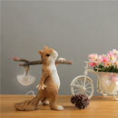 Axya Squirrel Resin Table Lamp - Nordic Designer Living Room Decor