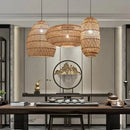 Axyaa Bamboo Wabi Sabi Pendant Light Elegance for Tea Room, Bedroom, Hotpot Restaurant