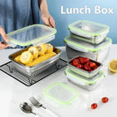 Axyaa Stainless Steel Sealed Food Storage Container Lunch Box for Camping School