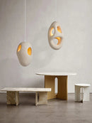 Axyaa Wabi Sabi Chandelier Hanging Light Fixtures for Dining Room & Kitchen
