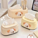 Axyaa Luxury Tissue Box Holder for Table - Home Decor & Makeup Storage