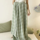 Axyaa Brand Color-Woven Jacquard Tencel Cotton Summer Cooling Blanket