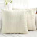 Axyaa Corduroy Cushion Cover - Soft & Fluffy Luxury Home Pillow Case