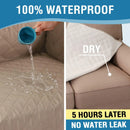 Axyaa Waterproof Sofa Cover: Sofa Protector for Pets, Kids, and Furniture