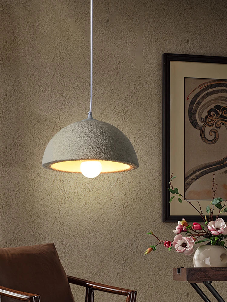 Axyaa Nordic Minimalist Wabi Sabi LED Chandelier for Restaurant, Bedroom, Living Room