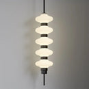 Axyaa Luxury Telescopic Glass Pendant Lamp for Bedroom and Living Room