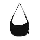 Axyaa Canvas Dumpling Bag: Trendy Single Shoulder & Versatile, for Women's Daily Casual Style