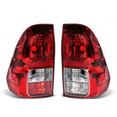 Axyaa Toyota Hilux Revo Pickup Tail Lamp Set 2016-2018, Rear Light with Wire Harness