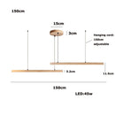 Axyaa Stone Series Luxury LED Pendant Lamps for Living & Dining Room