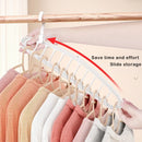 Axyaa Rotating 11-Hole Clothes Hanger: Space-Saving Closet Organizer & Drying Rack