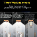 Axyaa Solar Street Lights: Remote Control Waterproof Motion Sensor Lighting