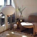 Nordic Rice Paper LED Floor Lamp for Bedroom, Living Room - Axyaa Lighting