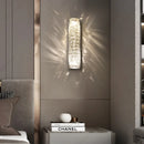Axyaa LED Crystal Wall Lamp for Living Room Bedroom Decor