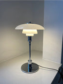Axyaa Silver Art LED Desk Light - Nordic Modern Minimalist Table Lamp