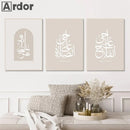 Axyaa Islamic Calligraphy Canvas Art Print - Modern Ramadan Decor