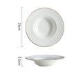 Axyaa Ceramic Straw Hat Salad Plate for Stylish Dining Experience