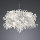 Axyaa Nordic Leaf Pendant Light: Minimalist Designer Feather Lamp for Bedroom, Living Room, or Clothing Store