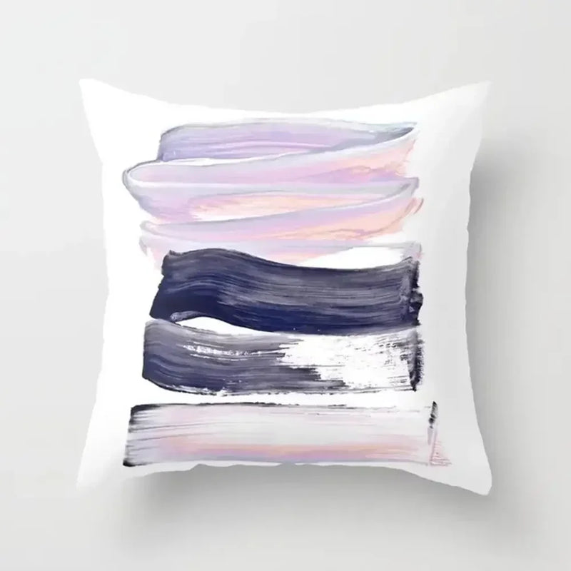 Geometric Abstract Pillow Case 45x45cm Axyaa Home Decor Square Cushion Cover