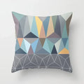 Axyaa Geometric Abstract Polyester Cushion Cover 45x45cm