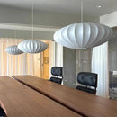 Axyaa Handmade Silk Pendant Lights | Wabi-sabi LED Chandeliers for Home, Hotel, Restaurant
