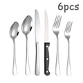 Axyaa 48-Piece Stainless Steel Tableware Set with Storage Box