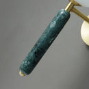 Axyaa Green Marble Wall Lamp Glass Ball Nordic Style Decor Light
