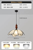 Axyaa Vintage Rattan Chandelier Light for Dining Room Bedroom