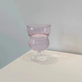 Axyaa 300ML Colored Glass Cup Water Bottle Coffee Tea Drinkware Mug