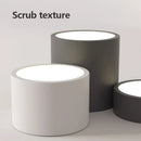 Axyaa Nordic Minimalist LED Ceiling Lamp Black White Cylinder Lighting Fixtures