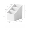 Axyaa Desktop Storage Box: Multifunctional Plastic Organizer for Home, Office, and Cosmetics