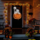 Axyaa Halloween Pumpkin LED Neon Lights for Wall Decor, Party, Bedroom, Stores