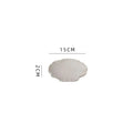 Axyaa Lotus Leaf Ceramic Dinner Plate Set - Japanese Style Tableware