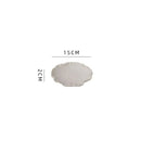 Axyaa Lotus Leaf Ceramic Dinner Plate Set - Japanese Style Tableware