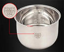 Axya Stainless Steel Non-Stick Rice Cooker Inner Pot Replacement