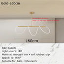 Axyaa LED Tube Ceiling Chandelier Pendant Light for Dining & Living Room