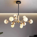 Axyaa Modern LED Chandeliers for Living and Dining Room Lighting