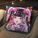 Axyaa Anime Pillow Cover by Chisato Tatumi for Sofa Room Decor and Wedding Gift