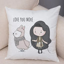Axyaa Nordic Animal Pattern Cushion Set for Home Decor 45*45cm