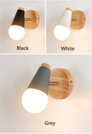 Axyaa Nordic Simple LED Wall Lamp for Children's Room, Bedroom, and Hallway