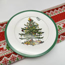 Axyaa Christmas Ceramic Cartoon Relief Plate - 8-inch Circular Decorative Tableware