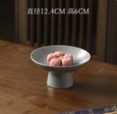 Axyaa Delicate Fruit & Dim Sum Plate for Snacks and Dried Fruits.