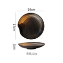 Axyaa Retro Ceramic Sushi Plate Set