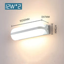 Axyaa Outdoor Waterproof LED Wall Lamp for Garden Courtyard and Porch