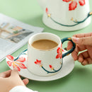 Axya Cherry Blossom Porcelain Tea Set & Mug Set