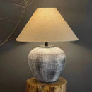 Axyaa Ceramic Table Lamp for Living Room, Bedroom, Study, Hotel, Desk